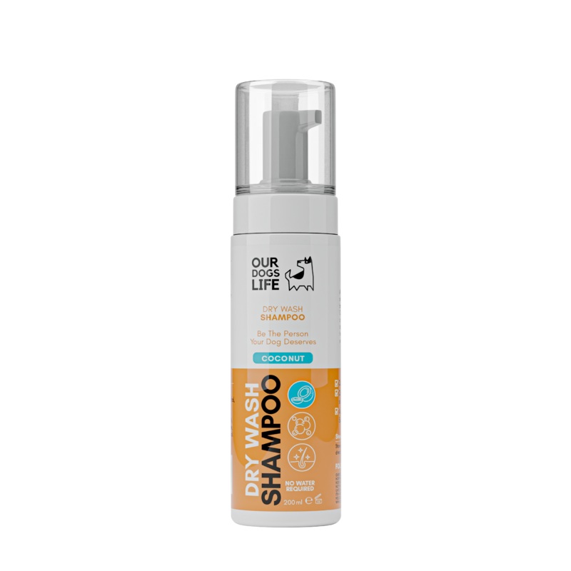 Waterless Coconut Foam Shampoo 200ml