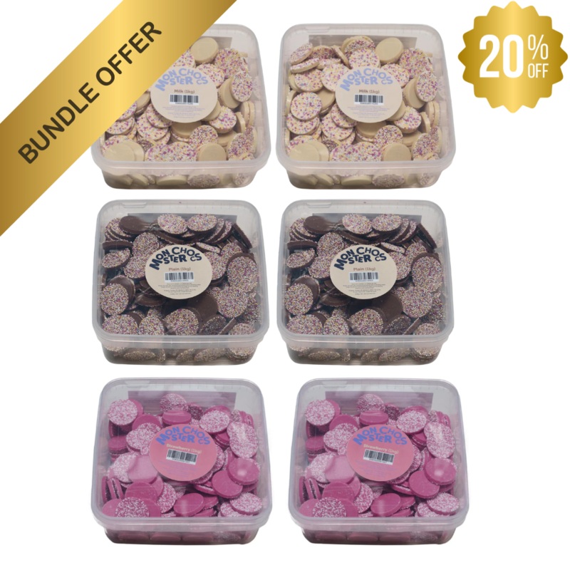 Bigger Monster Chocs Chocolate Treats Bundle