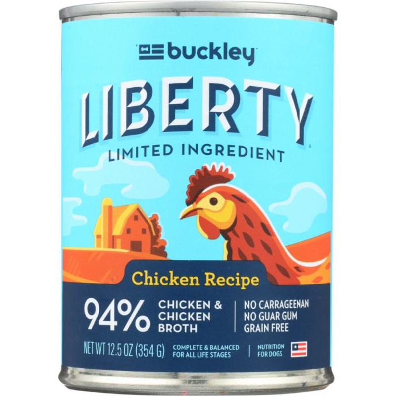 Bixbi Liberty Canned Dog food 12.5oz Chicken