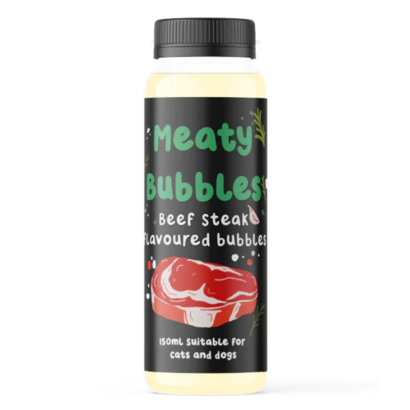 Meaty Bubbles Beef Steak Flavour 150ml