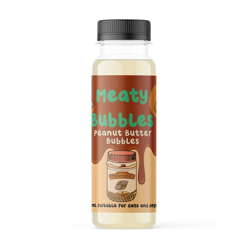 Meaty Bubbles Peanut Flavour 150ml
