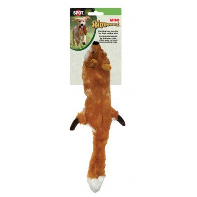 Spot Ethical Pet Dog Toy Mini Skinneeez Fox 14In