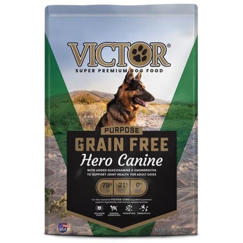 Victor Grain-Free Hero Dry Dog Food, 5 lb