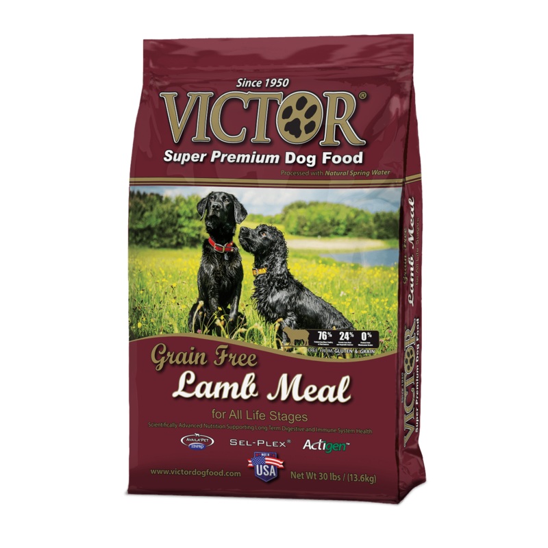 VICTOR Select - Grain Free Lamb Meal & Sweet Potato Recipe, Dry Dog Food, 30lb