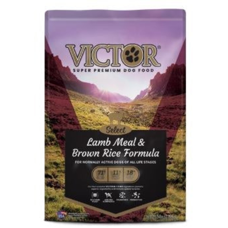 Victor Select Lamb & Rice Dry Dog Food  5 lb