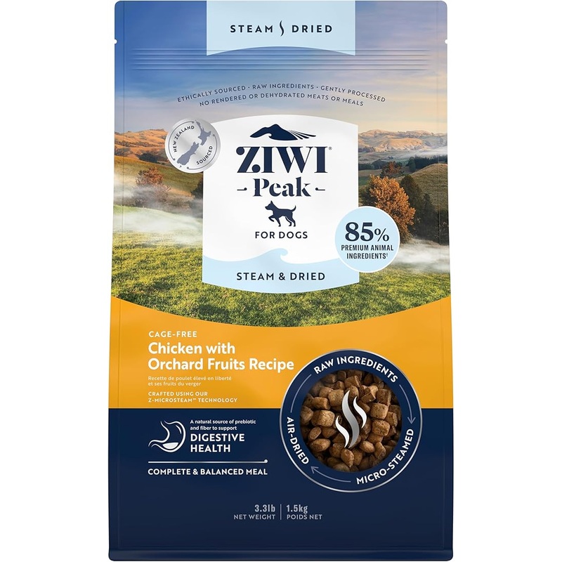 ZIWI Peak Dog Steam & Dried Chicken