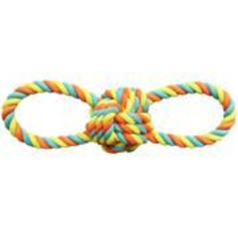 Boss Pet Chomper Figure 8 Rope Tug 11in