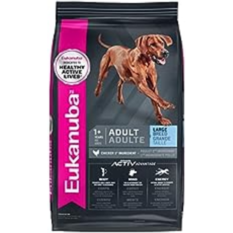 Eukanuba Large Breed Adult Chicken Dry Dog Food, 30 lb