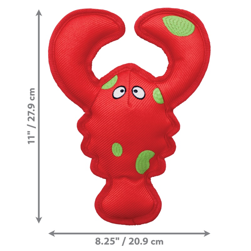 Kong Dog Toy Belly Flops Lobster