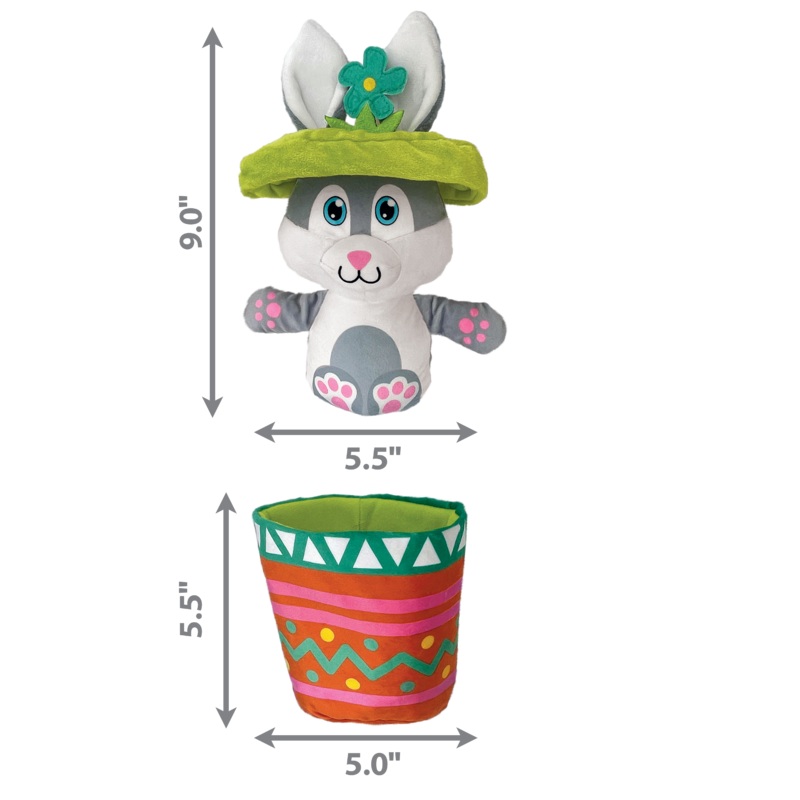 Kong Dog Toy Puzzlements Surprise Flower Pot