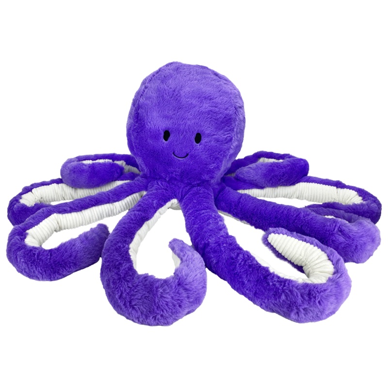 Multipet Plush Dog Toy Jumbo Octopus 24in