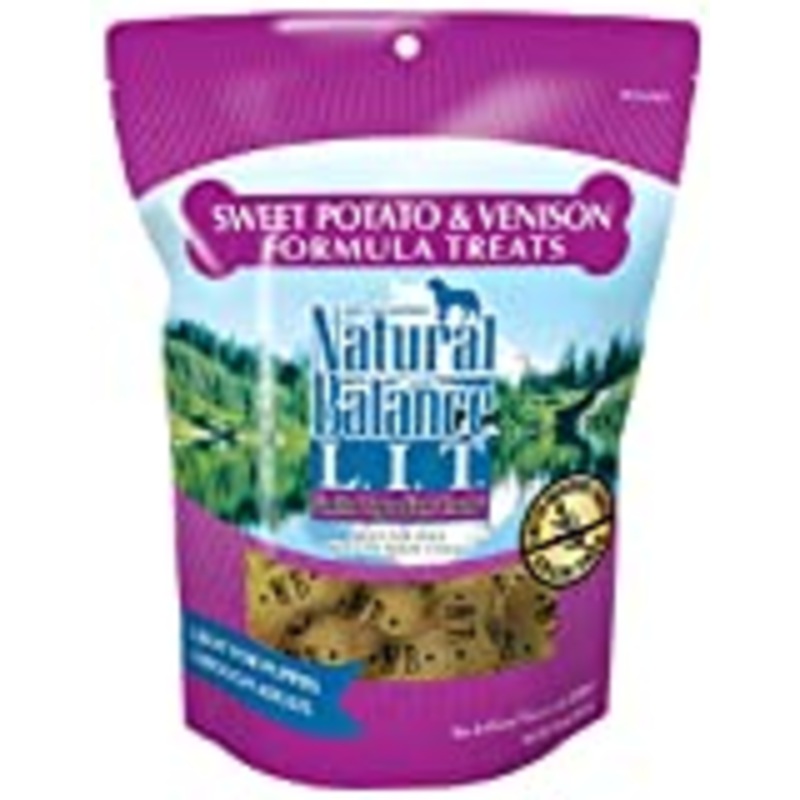 Natural Balance Sweet Potato and Venison Dog Treats, 14-Ounce Bag