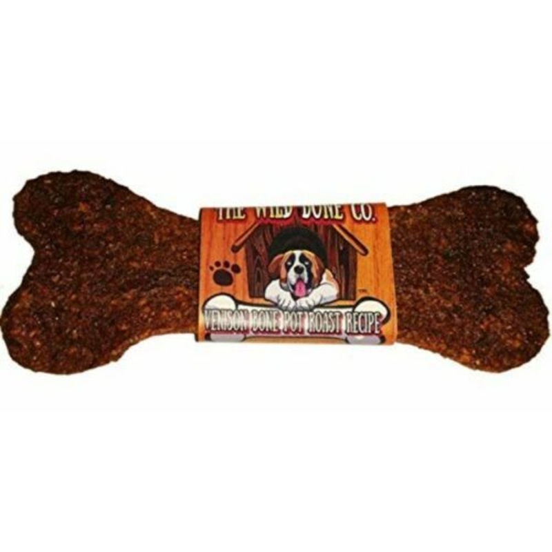 The Wild Bone Dog Treat 1oz Prairie Bison Bone