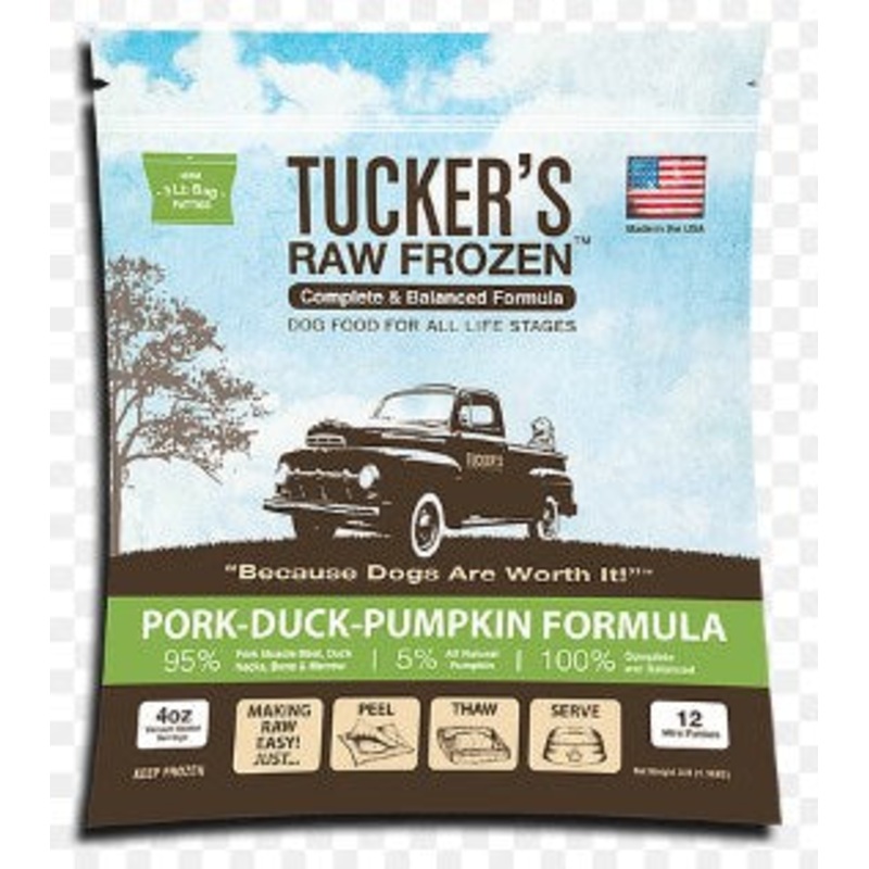 Tucker 6 lbs Pork Duck & Pumpkin Formula Dehydrated Food for Dog