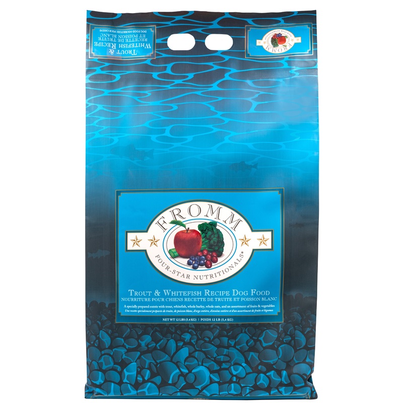 Fromm Four-Star Nutritionals Trout & Whitefish Recipe Dog Food 12 lb