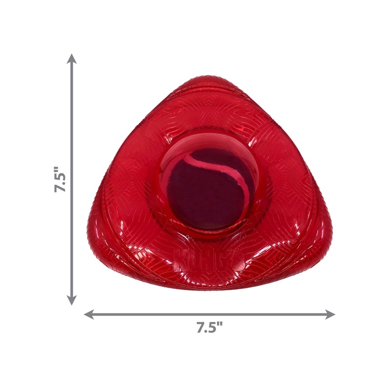 Kong Dog Toy Jumbler Flinger Large Assorted