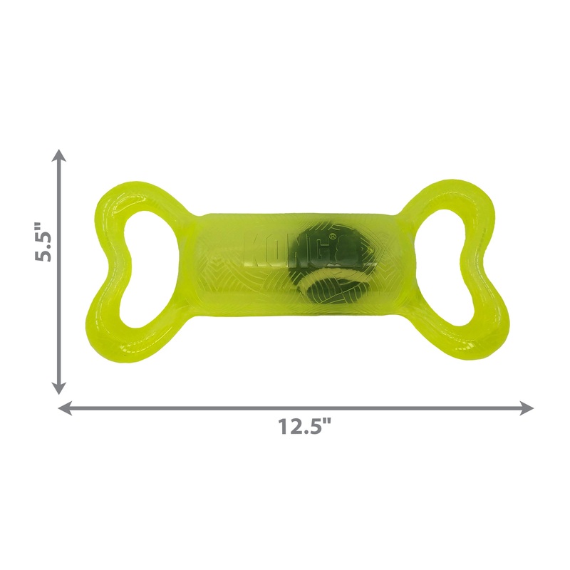 Kong Dog Toy Jumbler Tug Large Assorted