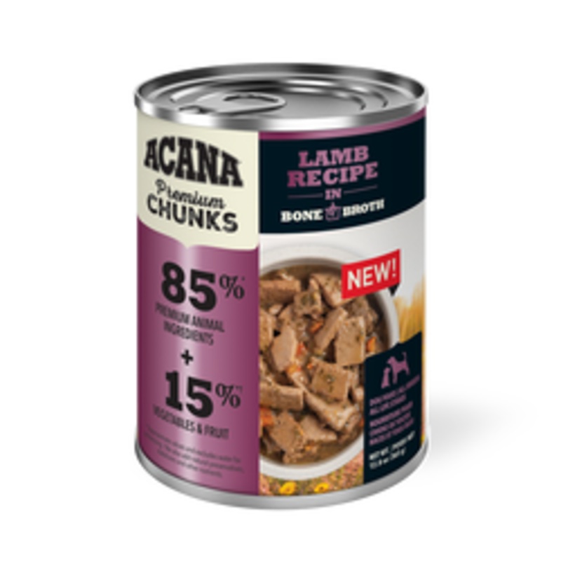 Acana Premium Chunks in Bone Broth 12.8oz Lamb