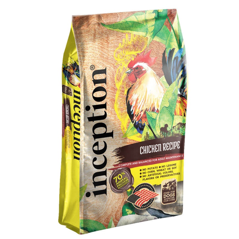 Inception Dry Dog Food Chicken Recipe 27lb