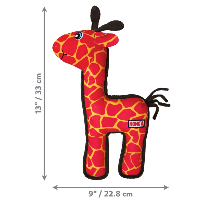 Kong Dog Toy Ballistic Giraffe Medium