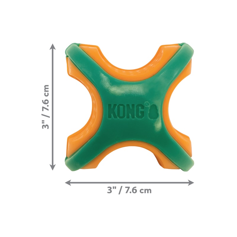 Kong Dog Toy Rambler Rattlez X-Ball Large