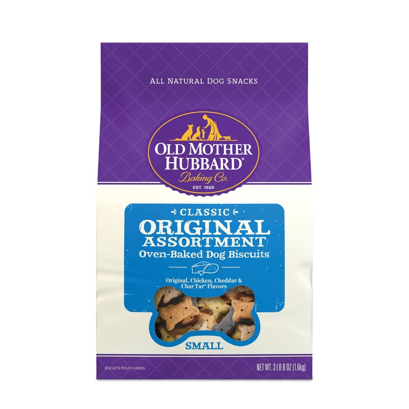 Old Mother Hubbard Classic Original Assortment Biscuits Baked Dog Treats  Small  3lb 8oz Bag