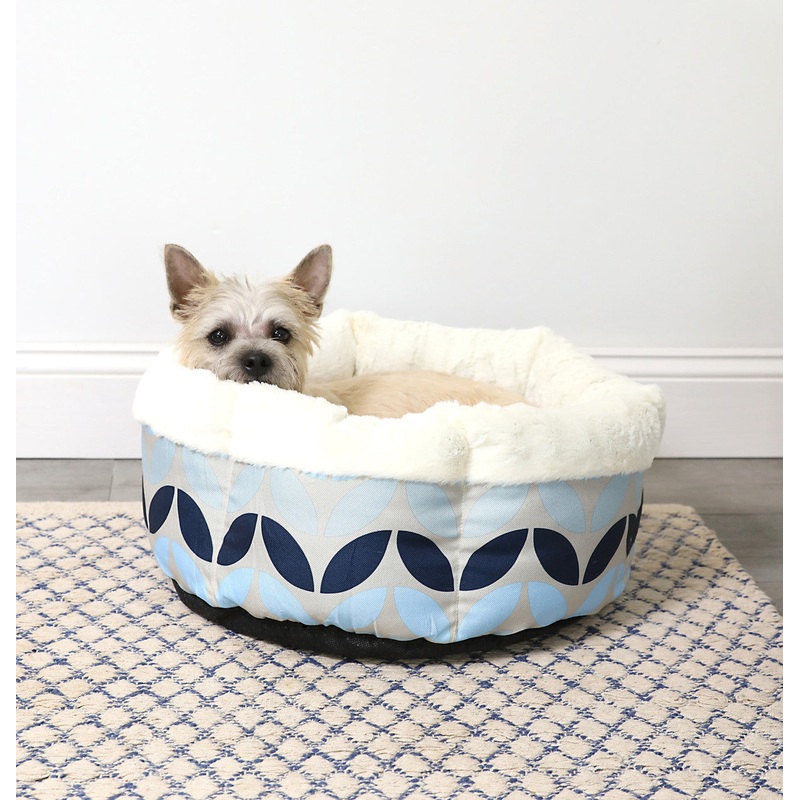 Petmate Round Compressed High Wall Pet Bed