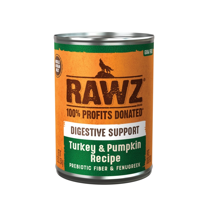 Rawz Digestive Turkey & Pumpkin Dog Canned 12.5oz