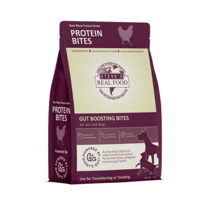 Steve's Real Freeze Dried Probiotic Bars 4oz Chicken