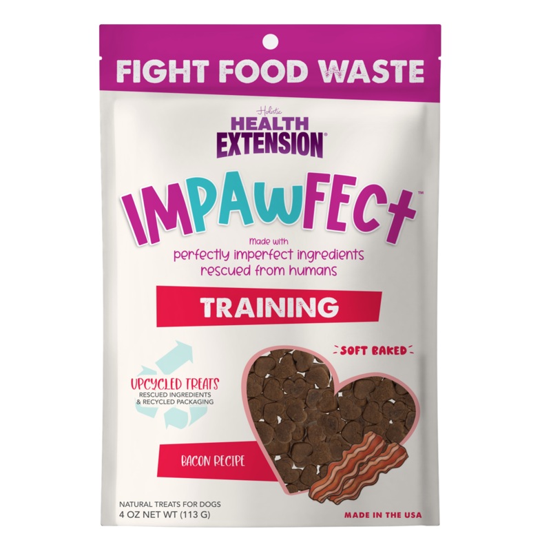 Health Extension Pet Care - Impawfect Bacon Training Treats 4 oz