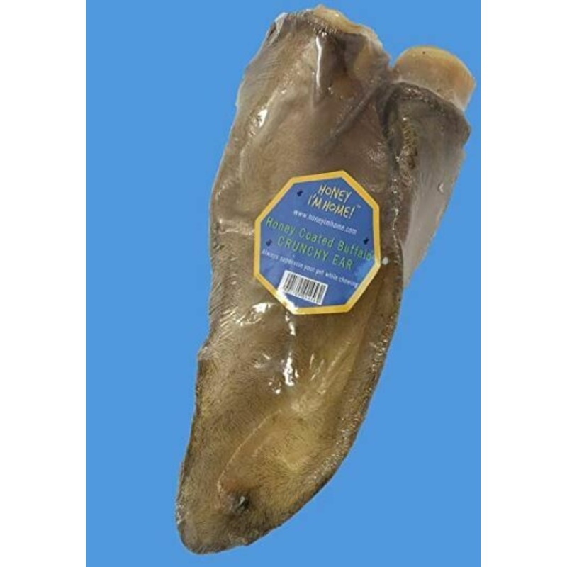 Honey I'm Home Dog Treat Buffalo Crunchy Ears