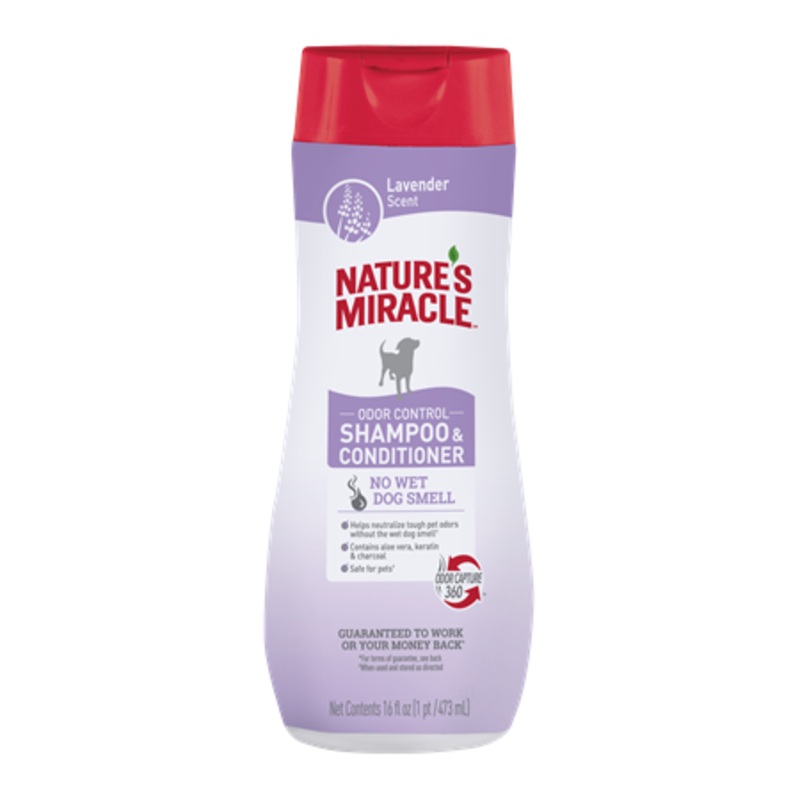 Nature's Miracle Odor Control Shampoo & Conditioner Lavender Scent