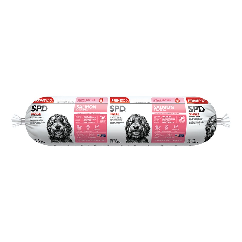 Prime100 SPD Fresh Roll Salmon & Tapioca 3lb