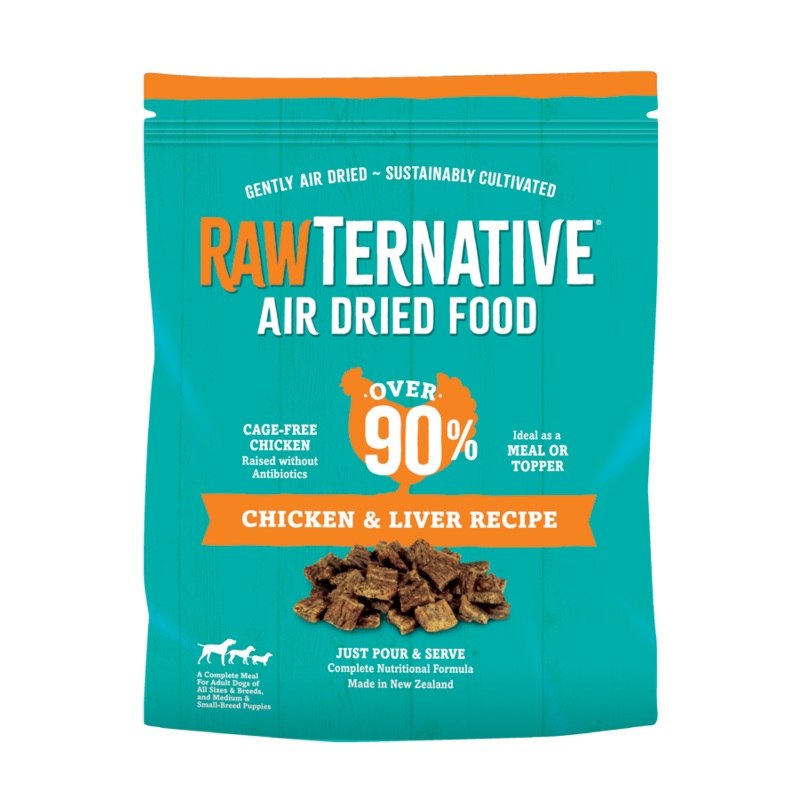 Rawternative Air Dried Dog Food Chicken Liver 5lb