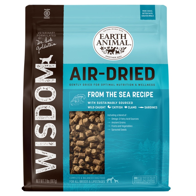 Dr. Bob Goldsteins Wisdom Air-Dried From The Sea Recipe Dog Food 2lb