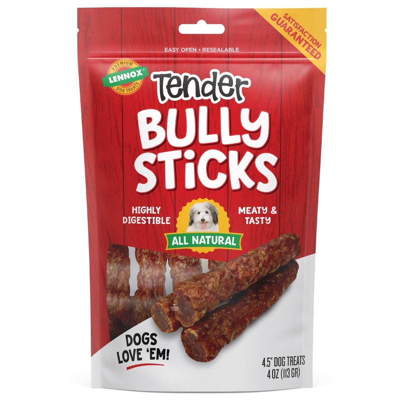 Lennox Tender Bully Sticks Dog Treat - 4-5 in - 4 Oz