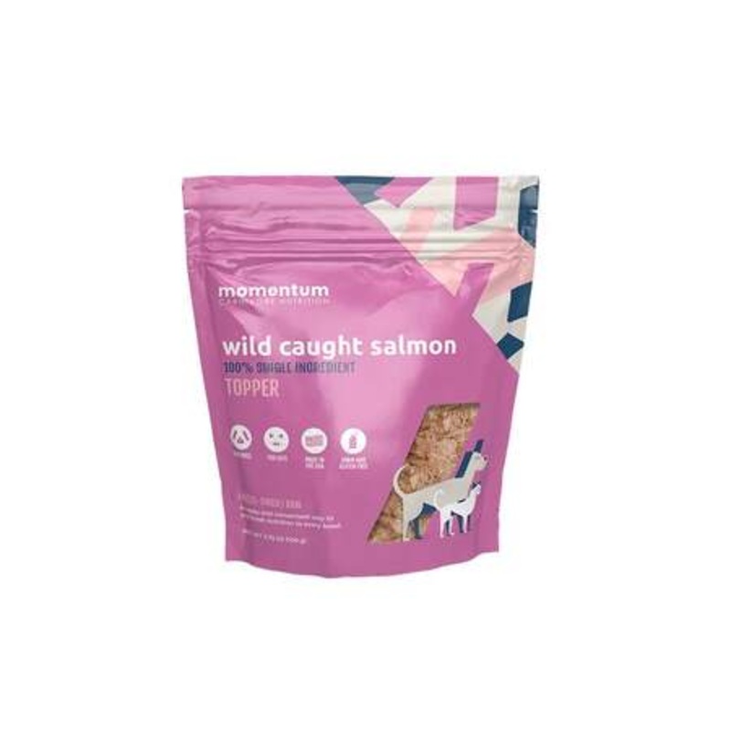 Momentum Dog Freeze Dried Food Topper 3.75oz Salmon