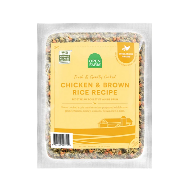 Open Farm Gently Cooked Harvest Chicken & Brown Rice Dog Food 8oz