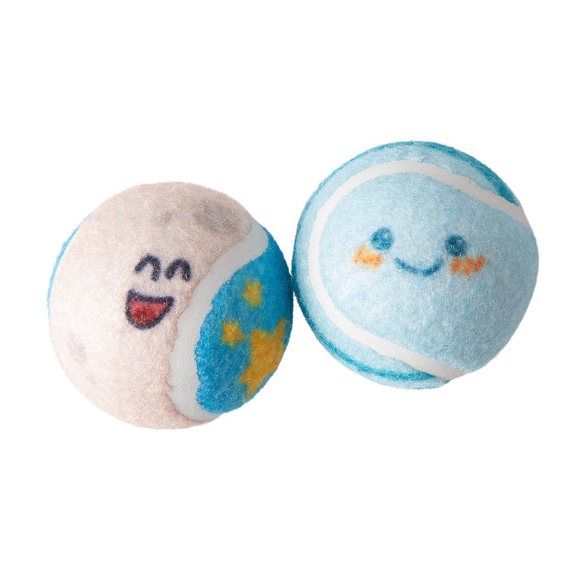 SnugArooz Comet Me, Bro 2pk Tennis Balls Blue