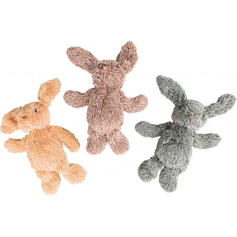 Spot Ethical Pet Dog Toy Cuddle Bunnies 13In Assorted