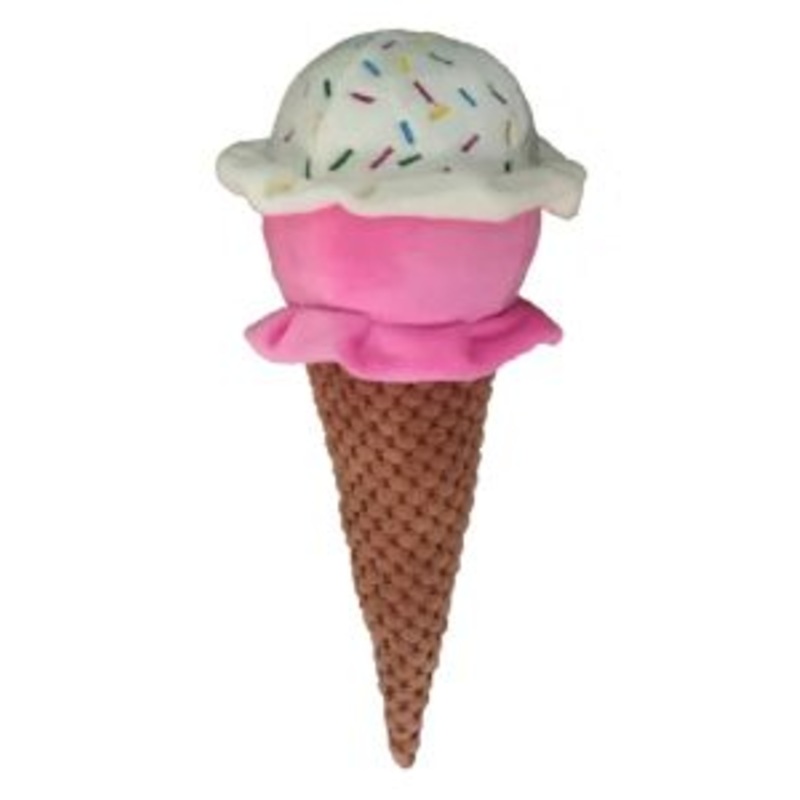 Petlou Dog Plush Ice Cream  10In