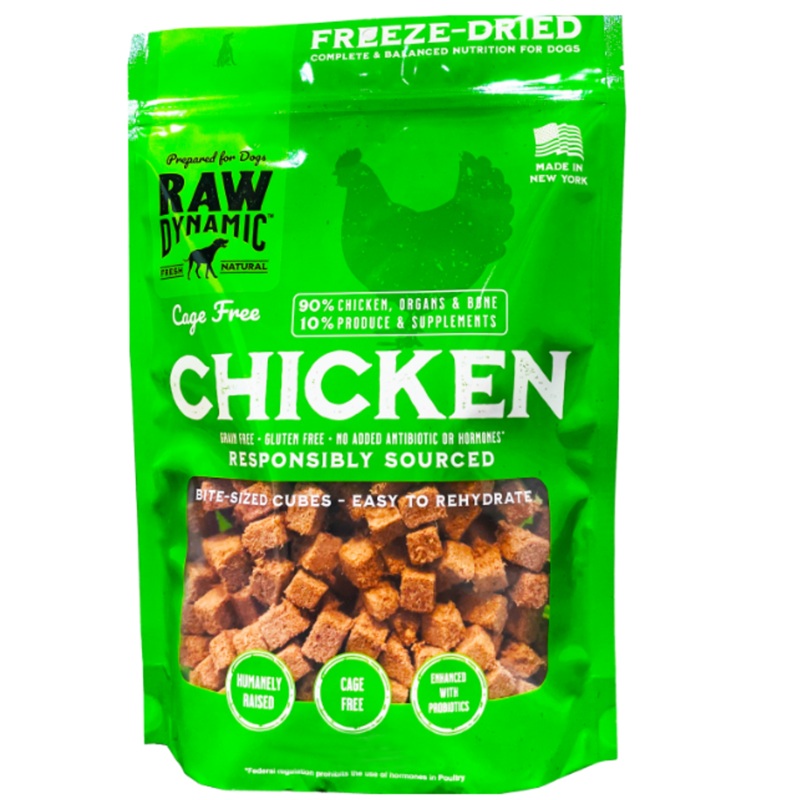 Raw Dynamic Freeze Dried Dog Treat Chicken 1.5oz