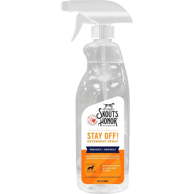 Skout's Honor Super Sour Stay Off Spray for Dogs 28oz