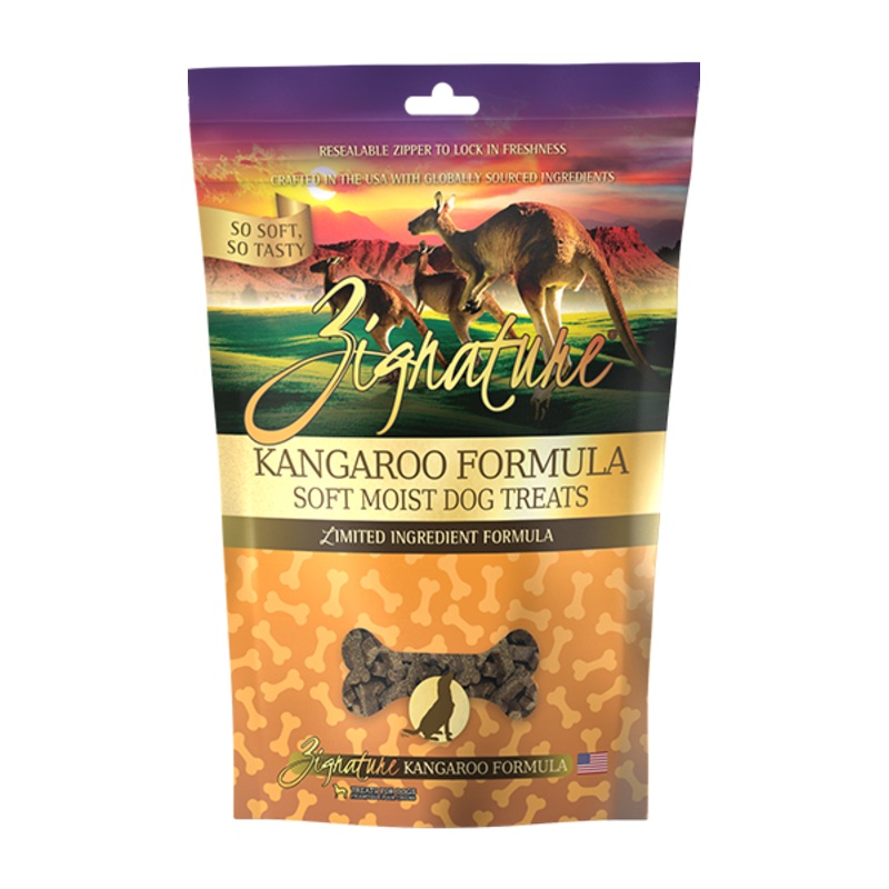 Zignature 4oz Soft Treats Kangaroo