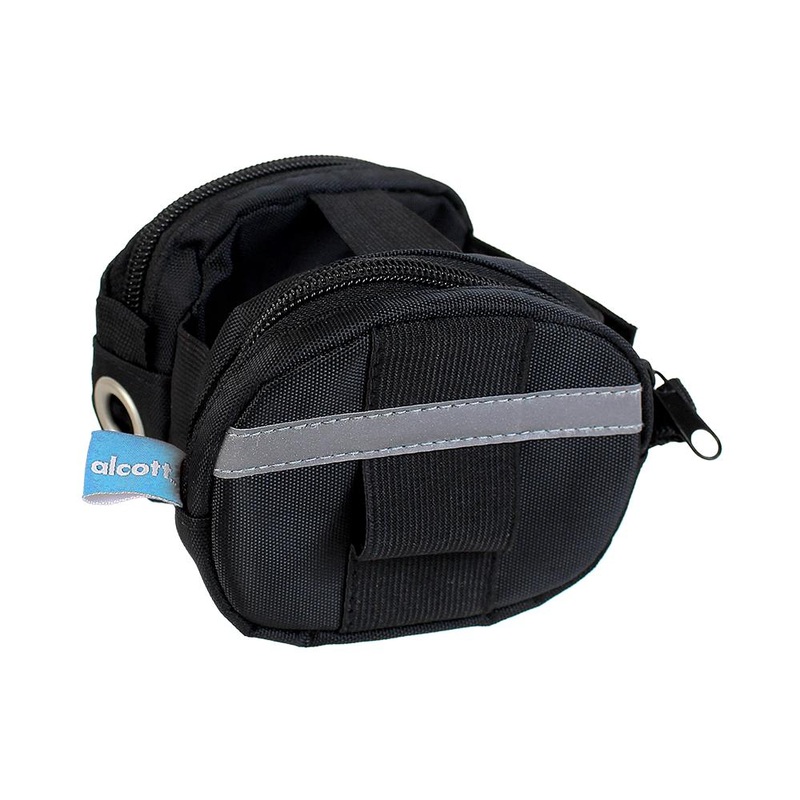 Alcott Retracthle Leash Luggage For Large Leashes  Black