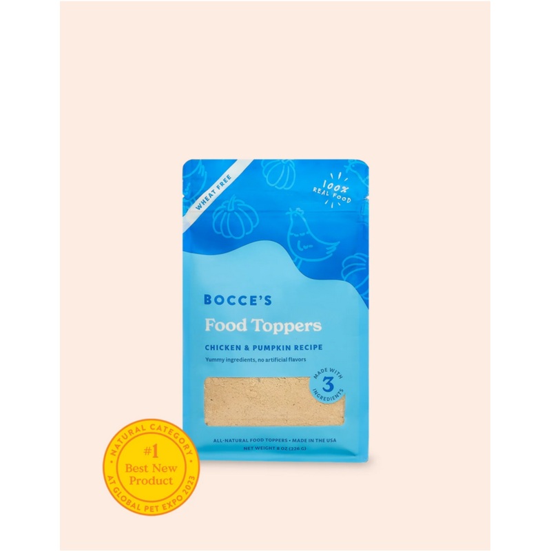 Bocce's Food Toppers  Chicken & Pumpkin 8 oz