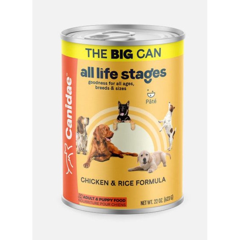 Canidae Chicken & Rice Big Can, 22 oz