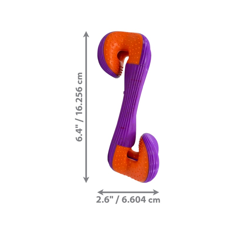 Kong Dog Toy Rerun Whoosh Bone Small Assorted