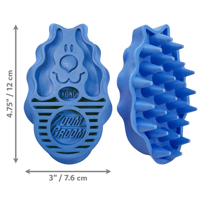 Kong Dog ZoomGroom Large Boysenberry