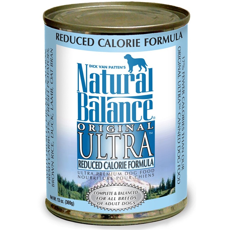 Natural Balance Pet Foods Original Ultra Reduced Calorie Formula Canned Dog Food 13 oz